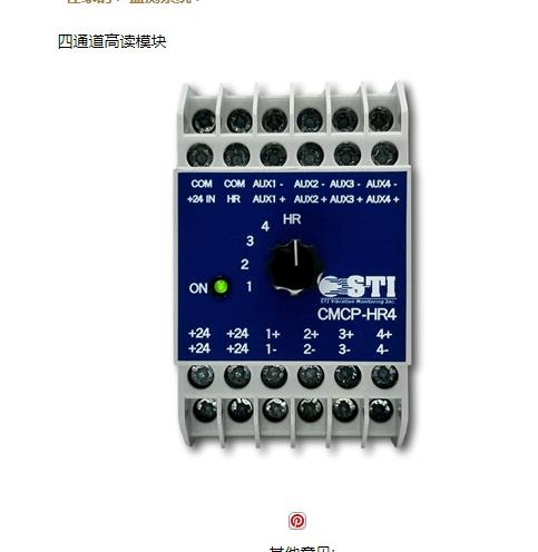 美国STIWEB公司进口STI工业传感器四通道高读模块CMCP-HR4