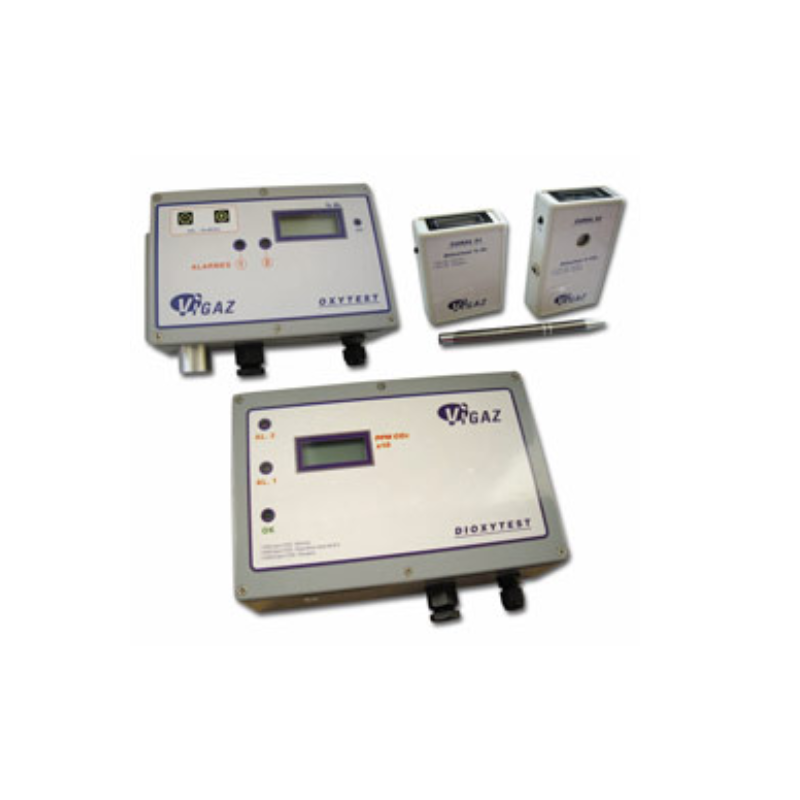 法国VIGAZ气体探测器氧气和二氧化碳用于检测封闭区域内气体泄漏